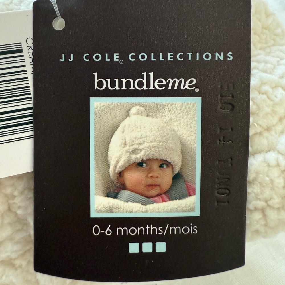 JJ Cole BundleMe Infant Hat - Cream